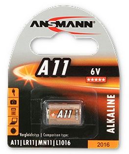 Ansmann A 11 - Einwegbatterie - Alkali - 6 V - 1 Stück(e) - Orange - Sichtverpackung von LumaTech