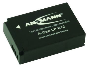 Ansmann A-Can LP-E12 - Batterie - Li-Ion - 750 mAh von LumaTech