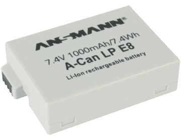 Ansmann A-Can LP-E8 - Batterie - Li-Ion - 1000 mAh von LumaTech
