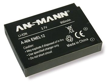 Ansmann A-Nik EN EL 12 - Kamerabatterie - Li-Ion von LumaTech