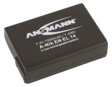 Ansmann A-Nik EN EL 14 - Batterie - Li-Ion - 1000 mAh von LumaTech