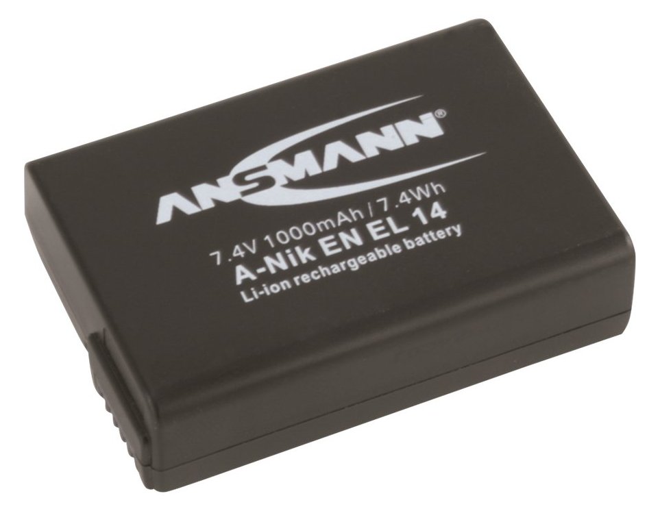 Ansmann A-Nik EN EL 14 - Batterie - Li-Ion - 1000 mAh