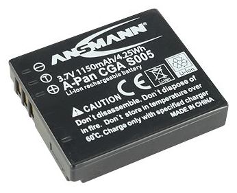 Ansmann A-Pan CGA S005 - Batterie - 1150 mAh von LumaTech