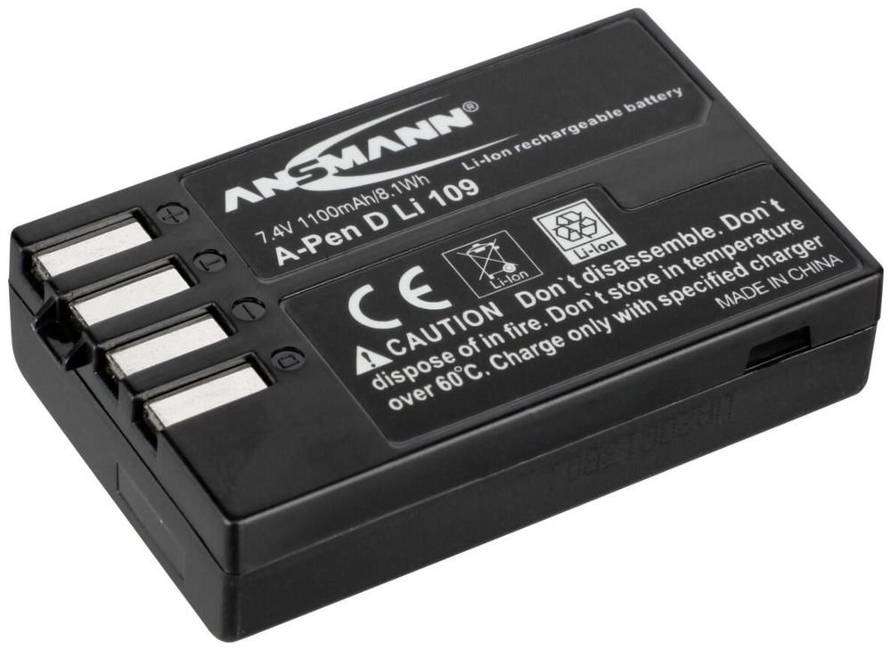 Ansmann A-Pen D-Li 109 - Batterie - Li-Ion - 1100 mAh