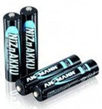 Ansmann Batterie 4 x AAA - Nickel-Zink - 550 von LumaTech