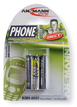 Ansmann Batterie AAA - NiMH - (wiederaufladbar) von LumaTech