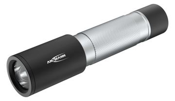 Ansmann Daily Use 300B - Universal-Taschenlampe - Schwarz - Silber - Aluminium - Tasten - IPX4 - -10 - 50 °C von LumaTech