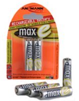 Ansmann maxE - Batterie 4 x AA-Typ - NiMH - (wiederaufladbar)