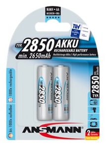 Ansmann Mignon - Batterie 2 x AA-Typ - NiMH - (wiederaufladbar)