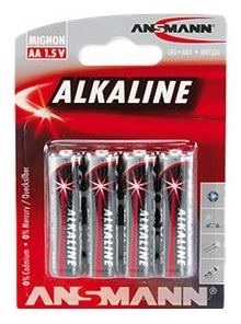 Ansmann Mignon - Batterie 4 x AA-Typ - Alkalisch von LumaTech