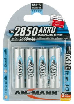 Ansmann Mignon - Batterie 4 x AA-Typ - NiMH - (wiederaufladbar) von LumaTech