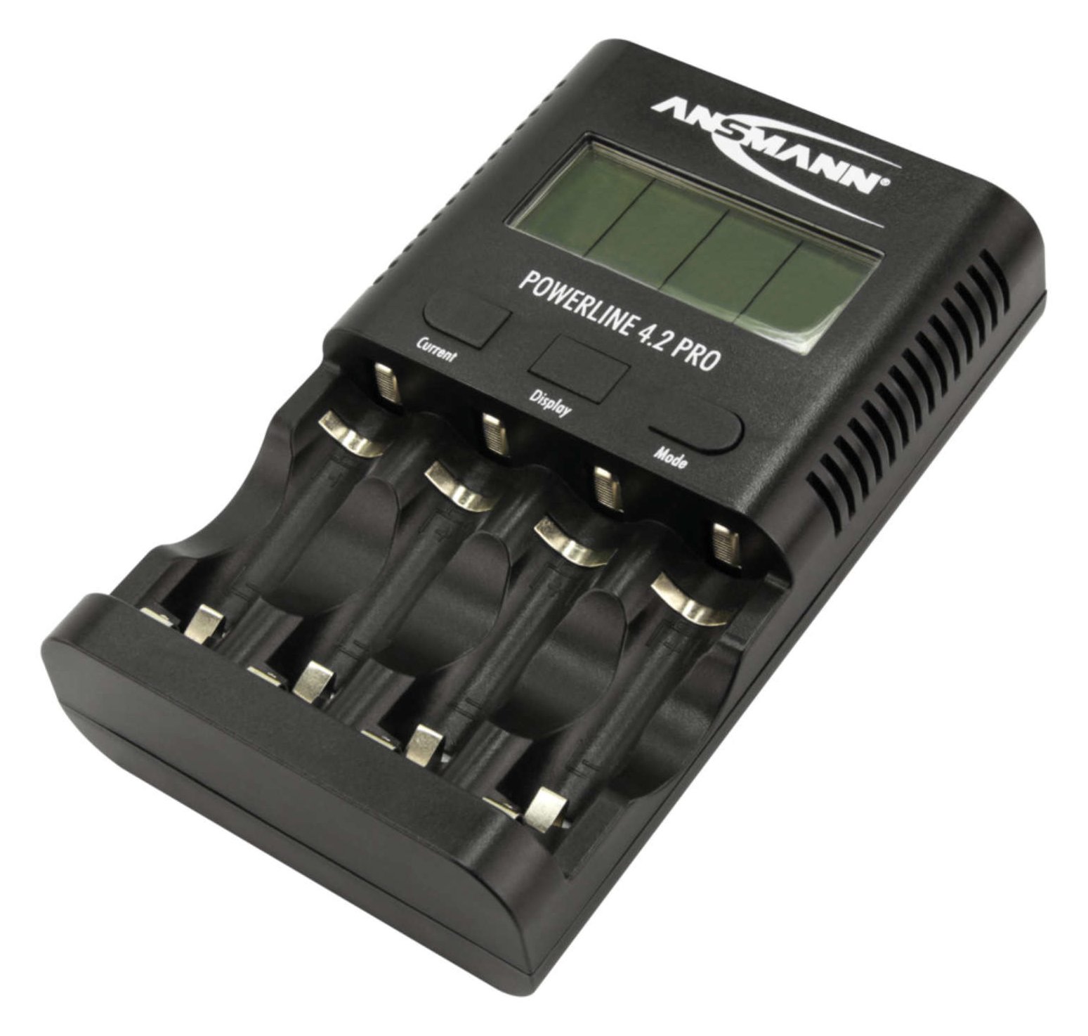Ansmann POWERline 4.2 Pro - Batterieladegerät / -tester - (für 4xAA/AAA)