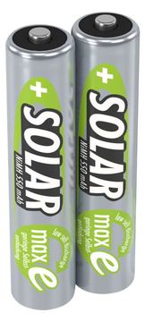 Ansmann Solar - Batterie 2 x AAA - NiMH - (wiederaufladbar) von LumaTech