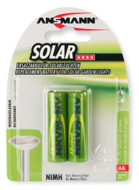 Ansmann Solar - Batterie 2 x AA-Typ - NiMH - (wiederaufladbar)