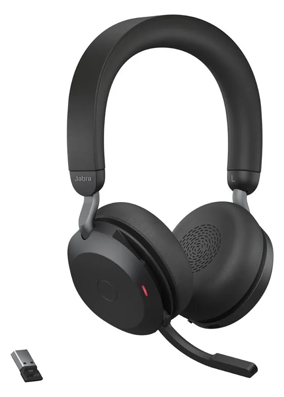 Jabra Evolve2 75 - Headset - On-Ear - Bluetooth - Unified Communication Eingebaut, Ansicht 3