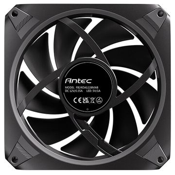 Antec Lüfter 120*120*28 Orbit 120 ARGB PWM 3Pack BK retail von LumaTech