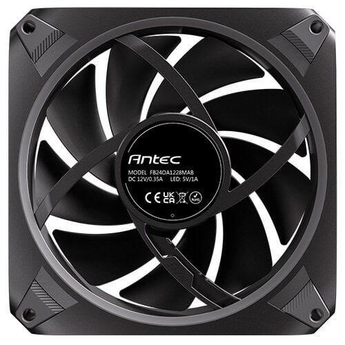Antec Lüfter 120*120*28 Orbit 120 ARGB PWM 3Pack BK retail