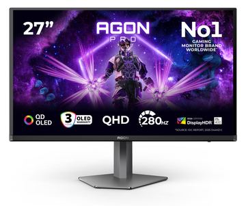AOC Agon PRO AG276QZD2 - 27 Zoll QHD OLED Monitor 240 Hz 0.03 ms GtG FreeSync Premium - 27 - DisplayPort von LumaTech