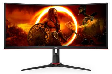 AOC CU34G2XP/BK 32¿ VA Curved Gaming Monitor 3840 x 2160 180Hz 1ms Displayport 2x - 1 ms - DisplayPort von LumaTech
