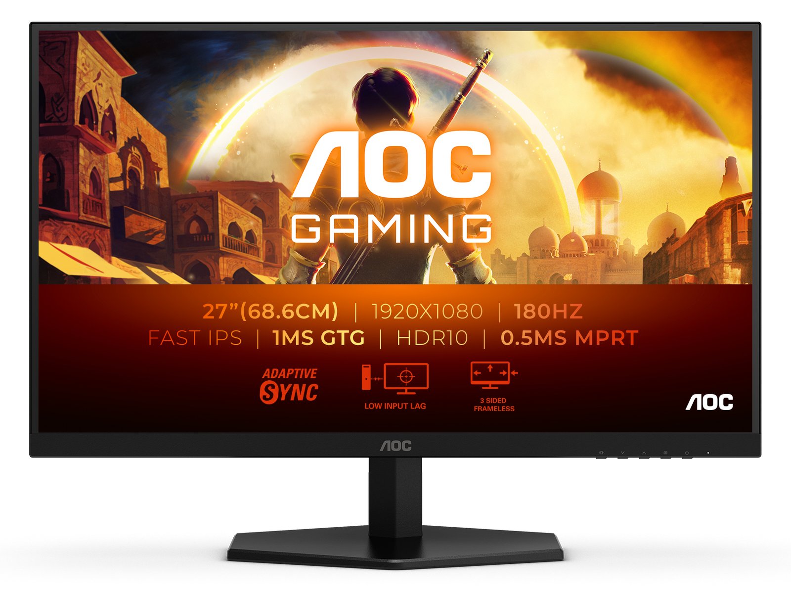 AOC Gaming 27G42E - LED-Monitor - Gaming - 68.6 cm (27)