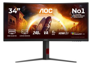 AOC Gaming CU34G4Z - LED-Monitor - Gaming - gebogen - 86.4 cm (34) von LumaTech