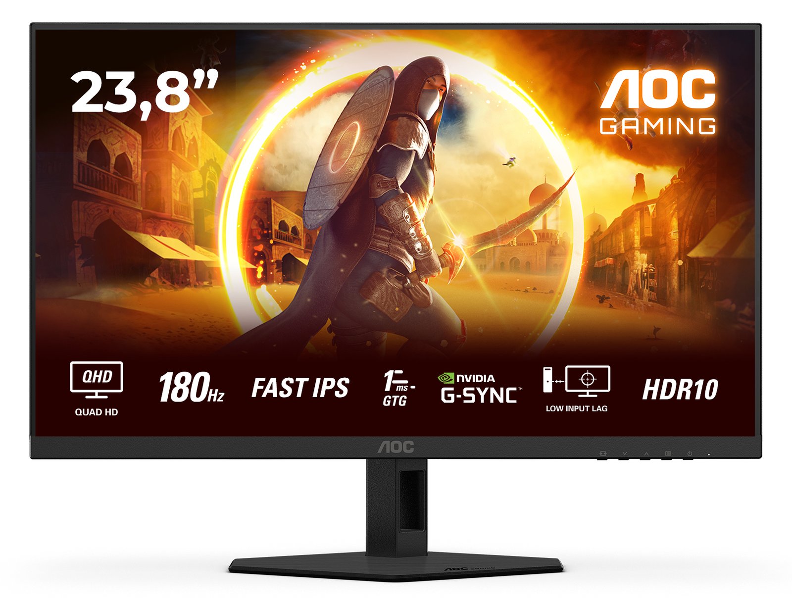 AOC Gaming Q24G4RE - LED-Monitor - Gaming - 61 cm (24)