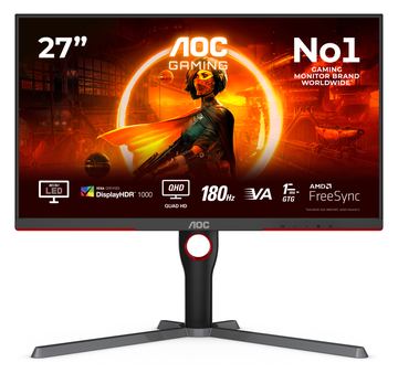 AOC Gaming Q27G3XMN/BK - LED-Monitor - Gaming - 68.58 cm (27) von LumaTech