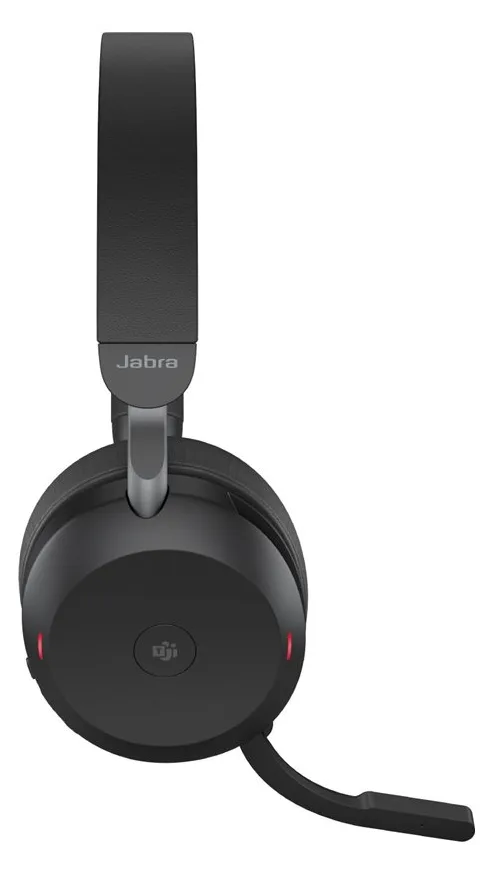 Jabra Evolve2 75 - Headset - On-Ear - Bluetooth - Microsoft Teams Boom, Ansicht 4