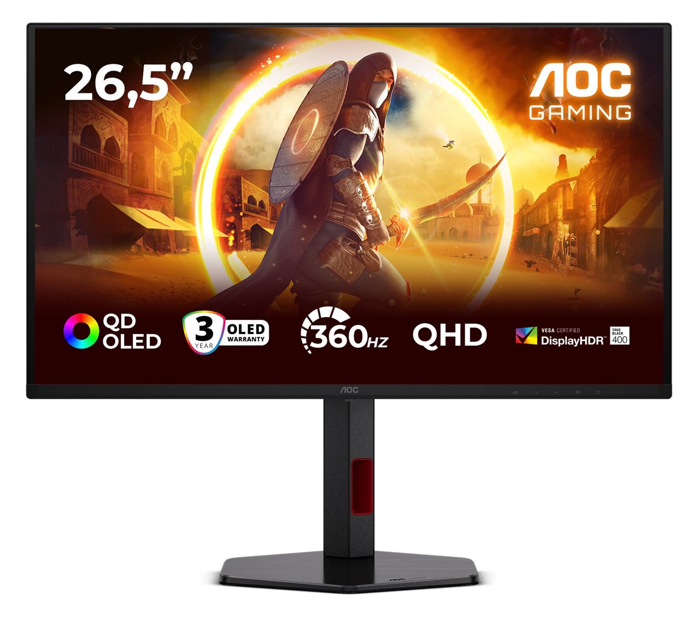 AOC Gaming Q27G4SDR - G4 Series - OLED-Monitor - Gaming - 68.6 cm (27)