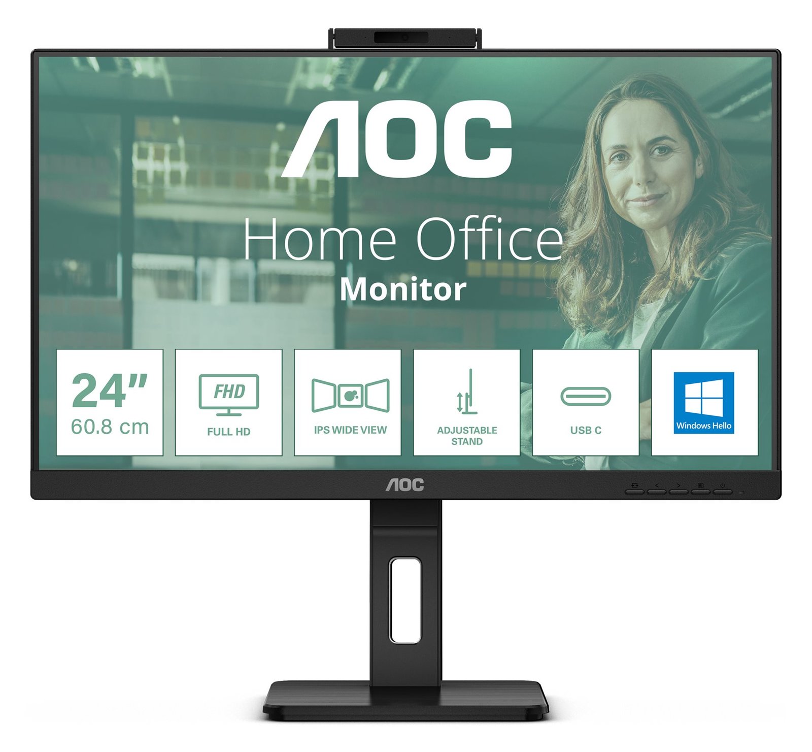AOC Pro-line 24P3CW - LED-Monitor - 61 cm (24)