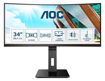 AOC Pro-line CU34P2A - P2 Series - LED-Monitor - gebogen - 86.36 cm (34) von LumaTech