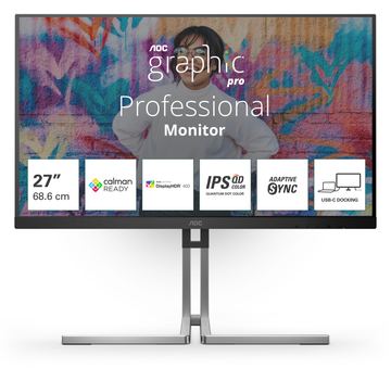 AOC Q27U3CV - Graphic Pro Series - LED-Monitor - 68.6 cm (27) von LumaTech