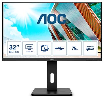 AOC U32P2 - LED-Monitor - 80 cm (31.5) - 3840 x 2160 4K @ 75 Hz von LumaTech