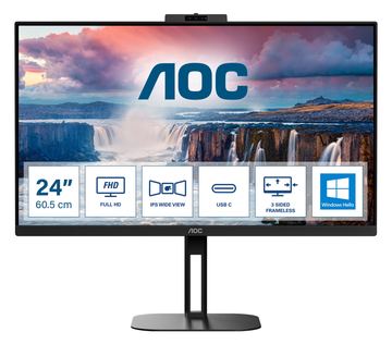 AOC Value-line 24V5CW/BK - V5 series - LED-Monitor - 61 cm (24) von LumaTech