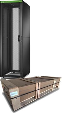 APC Easy Rack - Schrank (vertikal) - Netzwerkschrank - flatpack - Schwarz - 42HE - 48.3 cm (19) von LumaTech