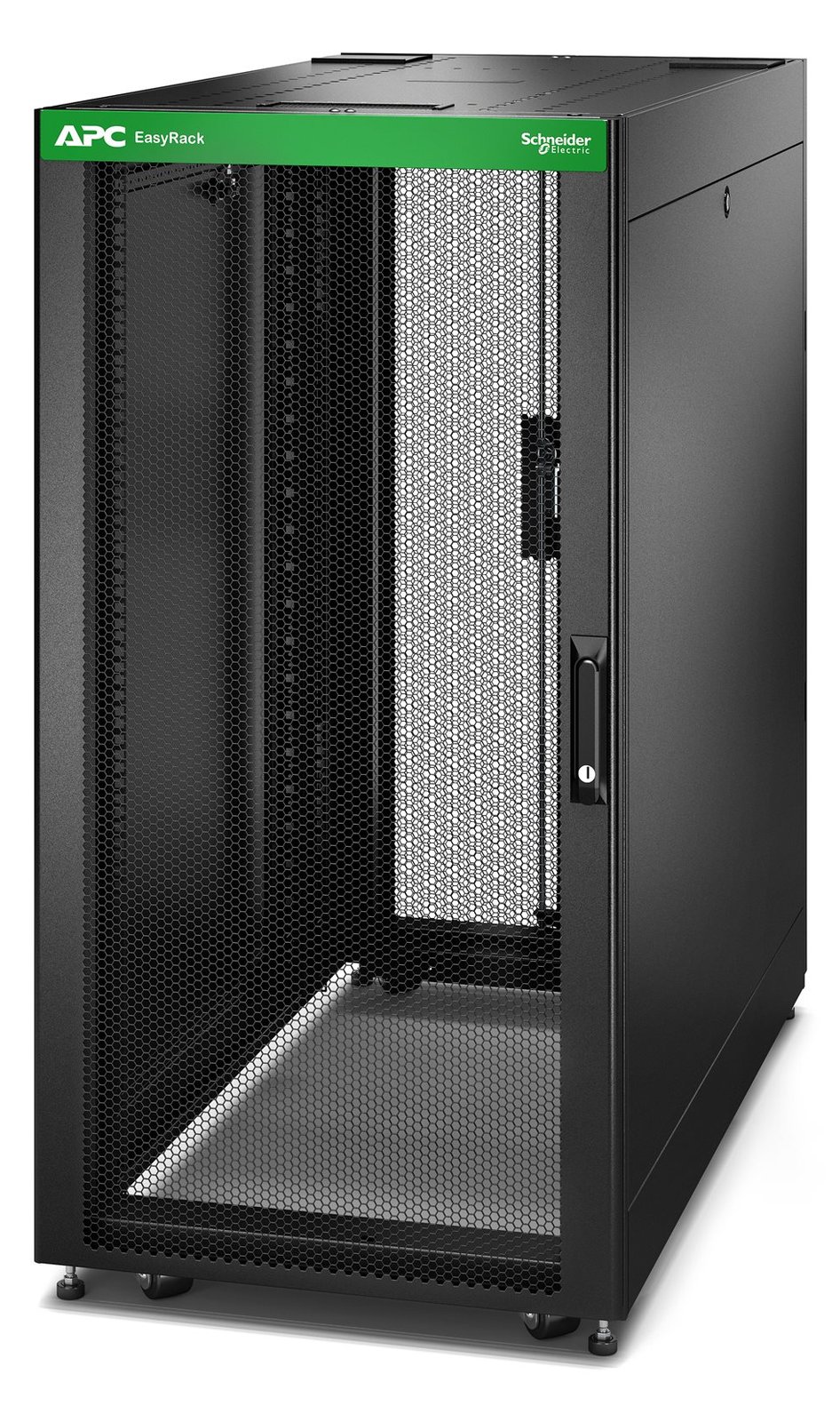 APC Easy Rack - Schrank Netzwerkschrank - Schwarz - 24U - 48.3 cm (19)
