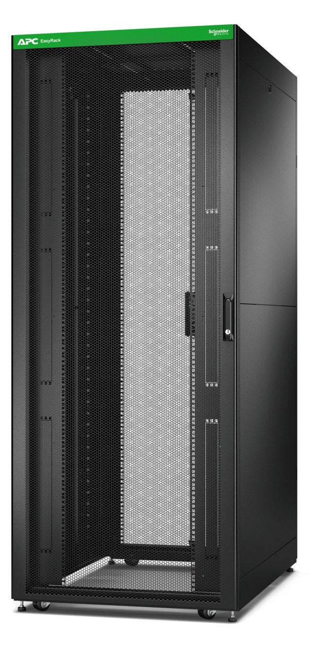 APC Easy Rack - Schrank Netzwerkschrank - Schwarz - 42HE - 48.3 cm (19)
