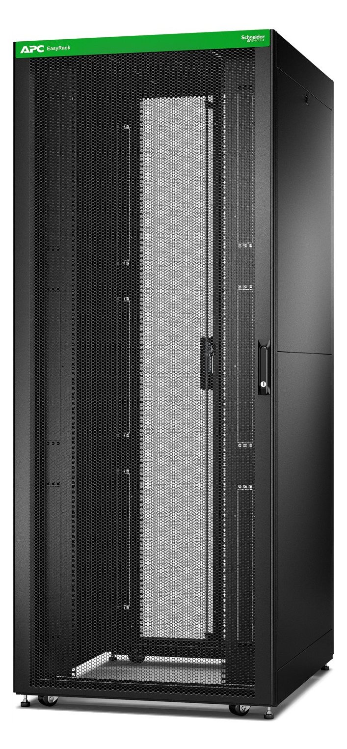 APC Easy Rack - Schrank Netzwerkschrank - Schwarz - 42HE - 48.3 cm (19)