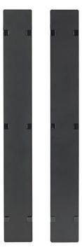 APC Rack-Kabelführungskonsolen-Abdeckung - Schwarz - 48U - TAA-konform (Packung mit 2) von LumaTech