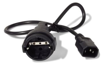 APC Stromkabel - CEE 7/7 (W) zu IEC 60320 C14 von LumaTech