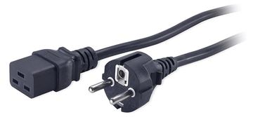 APC Stromkabel - IEC 60320 C19 zu CEE 7/7 (M) von LumaTech