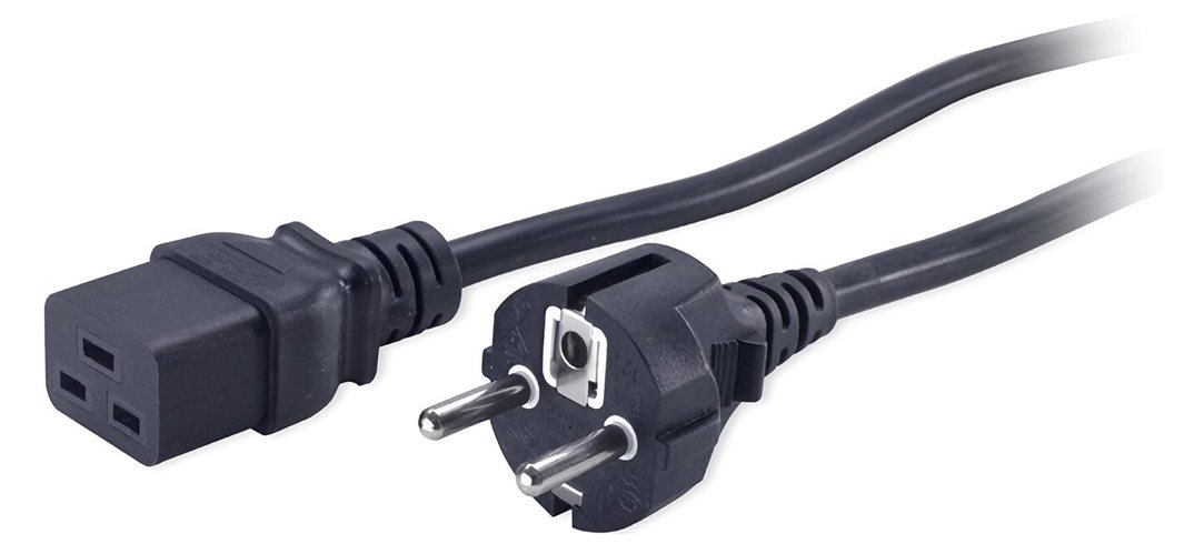 APC Stromkabel - IEC 60320 C19 zu CEE 7/7 (M)