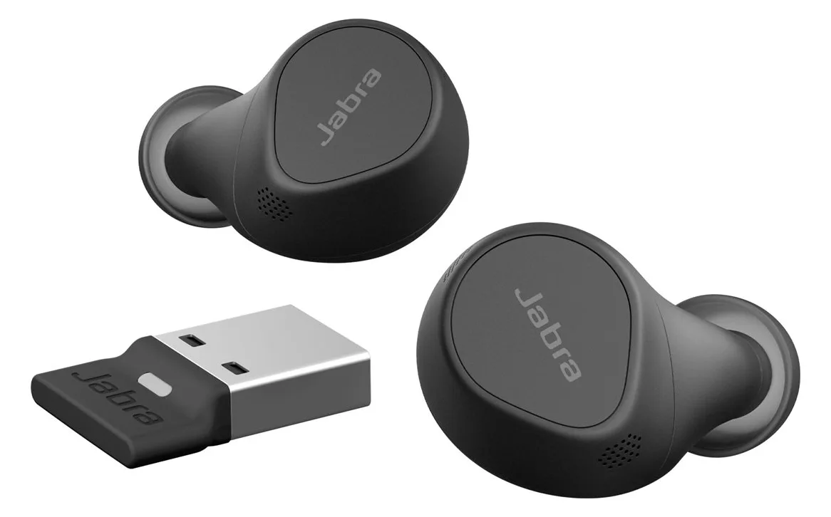 Jabra Evolve2 Buds UC - True Wireless-Kopfhörer mit Mikrofon - Kopfhörer, Ansicht 3