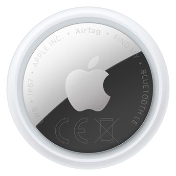 Apple AirTag (2026) weiß/silber - Anti-Verlust - Bluetooth-Tag für Handy Tablet Smartwatch für iPhone/iPad/iPod von LumaTech