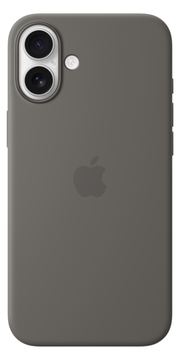 Apple iPhone 16 Plus Silikon Case mit MagSafe - Stone Grey von LumaTech