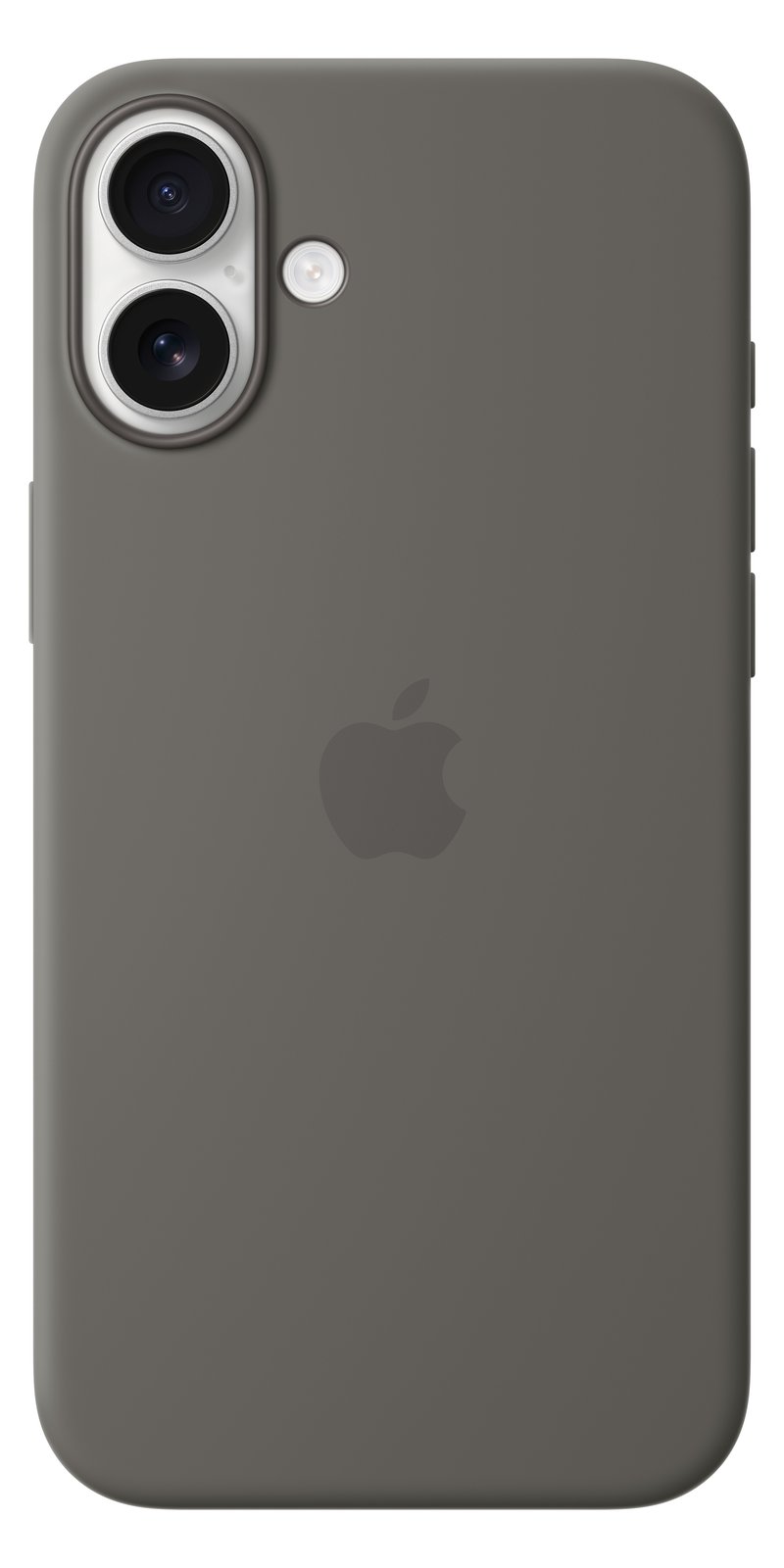 Apple iPhone 16 Plus Silikon Case mit MagSafe - Stone Grey
