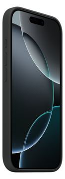 Apple iPhone 16 Pro Silikon Case mit MagSafe - Schwarz von LumaTech