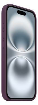 Apple iPhone 16 Silikon Case mit MagSafe - Pflaume von LumaTech