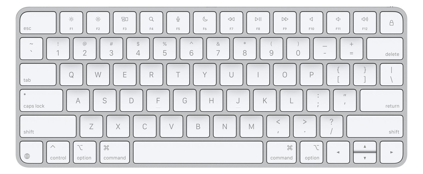 Apple Magic Keyboard - Tastatur - USB-C - kabellos - TL: US, QWERTY