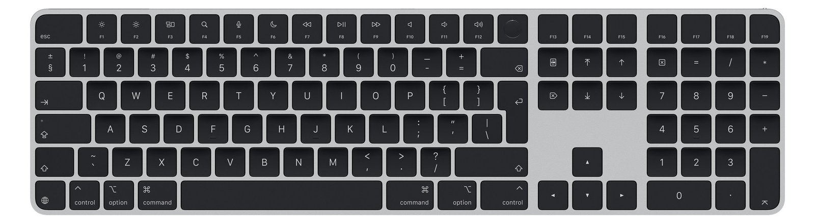 Apple Magic Keyboard with Touch ID and Numeric Keypad - TL: UK, QWERTY